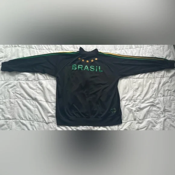 ᴀᴅɪᴅᴀꜱ x ʙʀᴀᴢɪʟ ꜱᴏᴄᴄᴇʀ ᴠɪɴᴛᴀɢᴇ ᴛʀᴀᴄᴋ ᴊᴀᴄᴋᴇᴛ - Picture 2 of 5